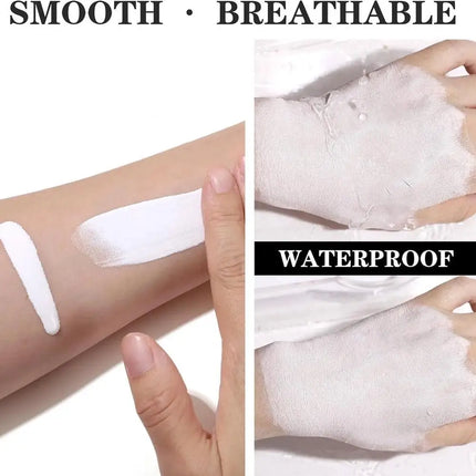 White Liquid Foundation, Full Coverage Heavy Duty Coverage, Creamy Liquid Formula for Goth Makeup, Cosplay, Long-Lasting Matte
