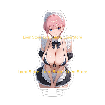 Hot game Anime sexy lingerie bikini girl student big ass big breasts bunny girl Anime Figure Acrylic stand desk ornament gift