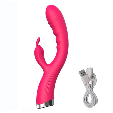 10 Speed G Spot Vibrator USB Rechargeable Powerful Dildo Rabbit Vibrator for Women Clitoris stimulation Massage Adult sex toys