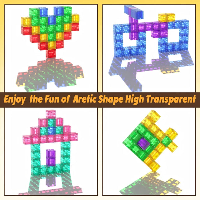 Magnetic Cube Blocks / Cubes Magnétiques