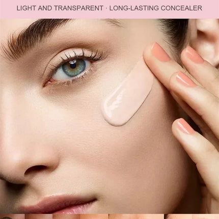 5.5g Smooth Liquid Concealer Cream Long Lasting and Waterproof Foundation Moisturizing Makeup Base Full Coverage Face Make Up