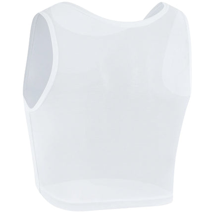 XUJI Chest Binder Transgender FTM Half Pullover Tank Top Compression Bra