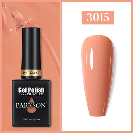 Parkson 12ML Nail Gel Polish HEMA TPO FREE Full Coverage 279 Color Gel Pigment Professional Nail Art Long Lasting Gel Varnish
