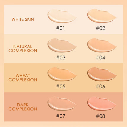 Focallure Base Face Liquid Foundation Cream Full Coverage Concealer Oil-control Moisturizing Foundation Cream Makeup For Women
