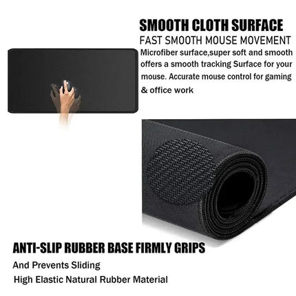 Game mouse pad Japanese samurai devil mousepad black ghost face gamer desk mat mouse pad carpet gaming accessories table pad