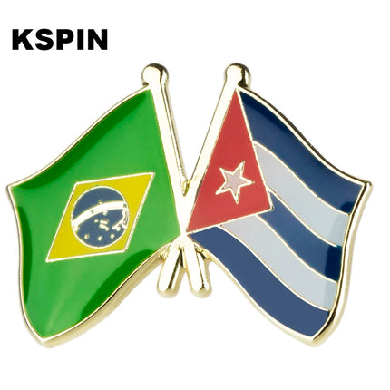 Cuba Flag Badge Brooch Natinal Lapel Pins Flag Lapel Pins Country Flag Badge