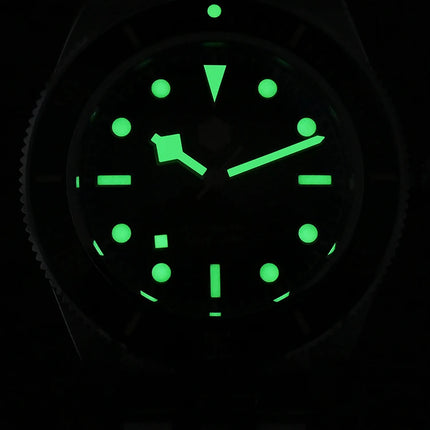 San Martin 3D Waffle Dial New 40mm Dive Watch NH35 Men's Watches Automatic Mechanical Sapphire Waterproof 200m Luminous SN0128