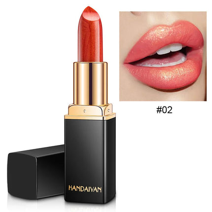 9 Colors Glitter Matte Velvet Nude Lipstick Shimmer Sexy Red Pigments Makeup Long Lasting Waterproof Profissional