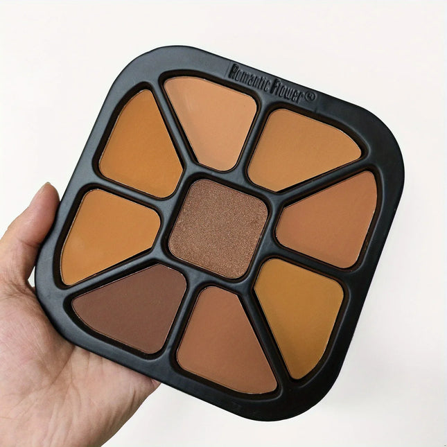 9 Colors Finishing Powder Palette Matte Natural Highlighting Fixing Waterproof Sweatproof Concealer Makeup Cosmetics For Women