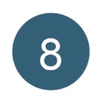 Color 8 with name / 6M