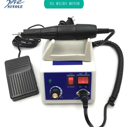 Dental 35000 RPM E Type Polishing Micro Motor Handpiece for Dental Lab N3 New Marathon Polisher +  Handpiece 35K rpm handle