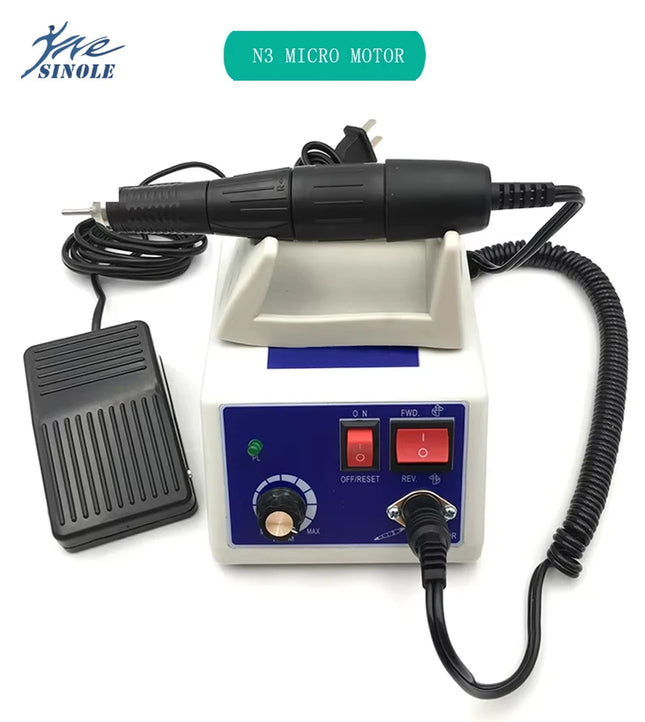 Dental 35000 RPM E Type Polishing Micro Motor Handpiece for Dental Lab N3 New Marathon Polisher +  Handpiece 35K rpm handle