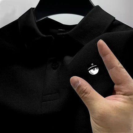 2026 Summer Men's Golf Casual Polo Shirt Business Casual Luxury Polo Shirt High-Quality Brand Men's Short-Sleeve Polo