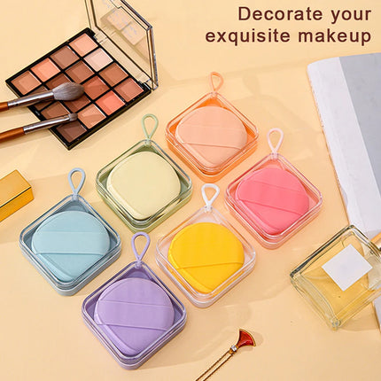 Makeup Sponge Holder Air Cushion Container Beauty Storage Case Travel Protable Cosmetic Puff Holder Box Empty Eco-Friendly