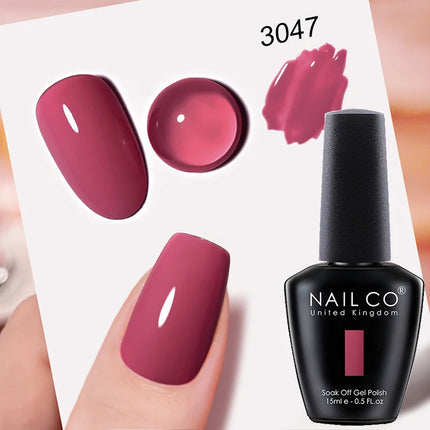 NAILCO Gel Nail Polish 15ml Hema TPO Free Nail Art Vernis Semi Permanent UV Gel Polish Nail Manicure Nail Varnish Ongle Top Coat