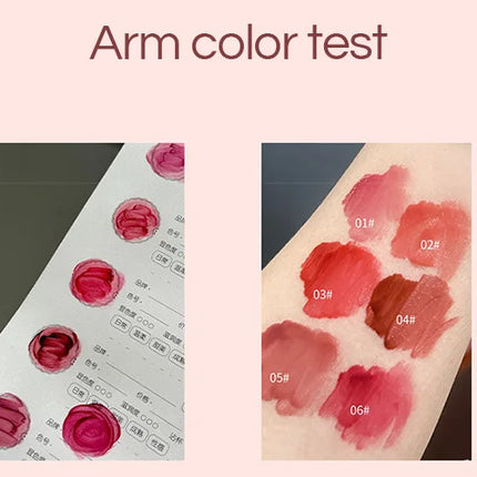 Moisturizing Plump Lips Mirror Effect Lip Color Non Greasy Texture Liquid Lip Pigment Not Easy To Stick Lightly Lip Glaze