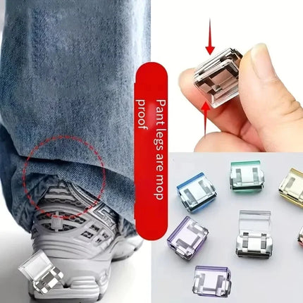 4/6/10PCS Detachable Anti Sliding Trouser Clip Invisible No Sew Concealment Buckle for DIY Sewing Craft Clothing clips