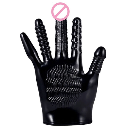 Sm Wolf Fang Erotic Gloves, Teasing Masturbation Finger Covers, Female Toy, Alternative Adult Product, Prop (One Piece)