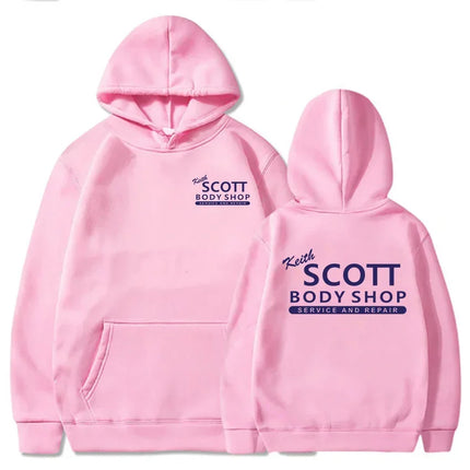 Tree Hill Hoodie Keith Scott Body Shop Hoodies Unisex Sweatshirts Autumn Winter Fleece Hooded Pullovers Graphic Sudadera Mujer