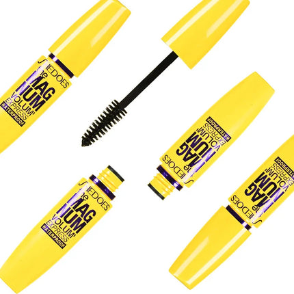 SHEDOES Yellow Mascara Waterproof Lengthening Curling Volumizing Natural Long-Lasting Smudge-Proof Eye Makeup Cosmetics