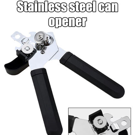 Stainless Steel Multifunctional Professional Can Manual Can Opener Craft Beer Grip Can Opener Bottle Opener Kitchen Gadgets