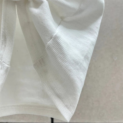 Women's t-shirts New twisted flower knotted sleeveless top for summer 2025 Elastic slim pure cotton women's vest corset crop top