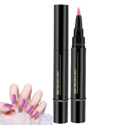 Nail Polish Gel Pen Quick Drying Nail Polish Art Pens Fast Dry Nail Color Pen Nail Varnish Pens for Women Girls Friends Family