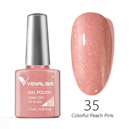 7.5ml Venalisa Nail Gel Polish HEMA FREE TPO FREE Full Coverage Semi Permanent Soak Off UV LED Gel Nail Polish Gel Varnish