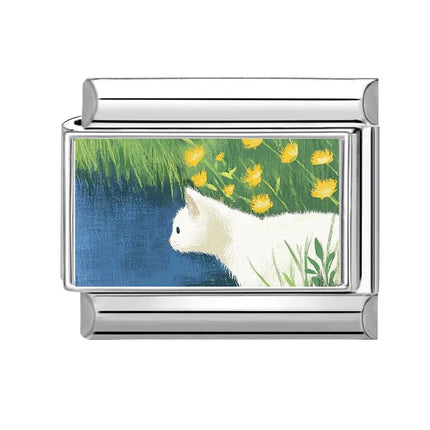 2025 Fashion Lovely Animals Dogs Corgi Cats Pet Italian Charm Fit 9mm Stainless Steel Women DIY Bracelet Gift Jewelry Wholesale