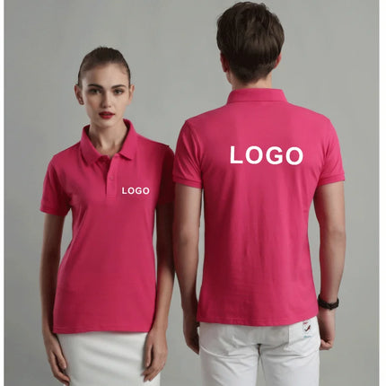 Summer Casual Polo Shirt Cheap Breathable Customized Polo Personal Company Group Custom Logo Print Embroidery Work Polo shirts