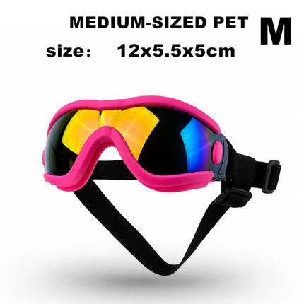 UV Protective Goggles for Dogs Cat Sunglasses Cool Protection Eyewear for Small Medium Dogs Outdoor Riding Pets Accessory
