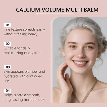 lyp318 Volume Multi Balm Korean Skincare Stick Face&Eye Cream,Collagen Deep Moisturizing Anti-Wrinkle,Suitable Pre Makeup