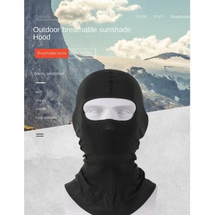 High Elasticity Breathable Balaclava Hat Cycling Full Face Mask Outdoor Sports Ski Motorcycle Mask Scarf Helmet Inner Cap