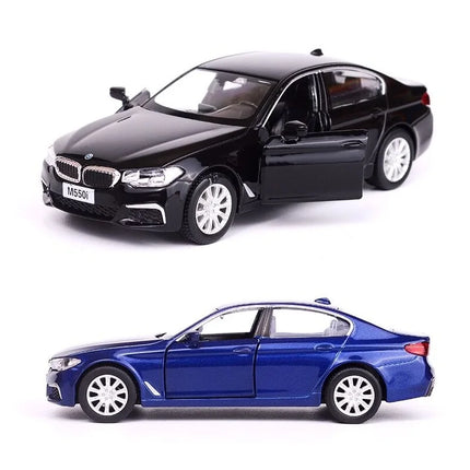 RMZ city 1:36 Alloy Collection Model BMW M550i xDrive Luxury Car Pull Back Simulation Diecast & Toy Vehicles Gifts For Children