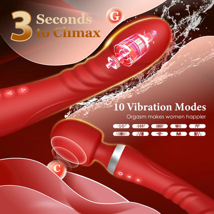 Double Headed Powerful Magic Wand Vibrators for Women AV Vibrator G Spot Massager Sex Toys Clit Stimulator Dildos for Adult 18+