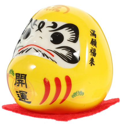 Ceramic Wealth Figurines Fengshui Statues Dashboard Decor Japanese Style Lucky Charms Porcelain naments Miniatures Home