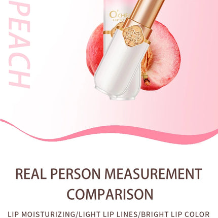 OCHEAL Color Changing Lipstick Fruit Lip Balm Moisturizing Waterproof Long Lasting Moisturizing Lip Balm Temperature Changing