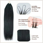 Straight / Remy Hair / China Mainland|24inches|5pack 300g