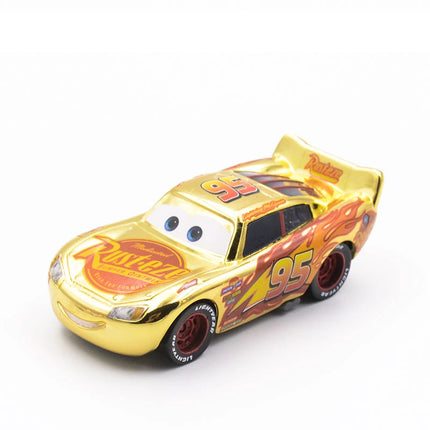 Pixar Cars 3 The Thunder Valleycrash Party Sheriff Mud McQueen Miss Mr Destroy Metal Diecast Toy Car Kids Birthday Gifts