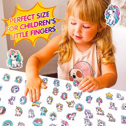 10/30/50PCS Unicorn Flight PVC Sticker Aesthetic Decoration Scrapbooking Korean Stationery School Supplies
