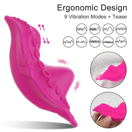Wireless APP Vibrator Silicone Monster Dildo Wearable Vagina Dilator Octopus Tentacle Animal Penis Sex Toys For Women Tool 18+