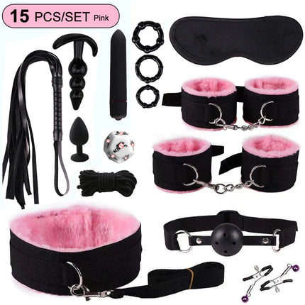 BDSM Kits Sex Bondage Vibrators Sex toys for Women Couples Adult 18 Handcuffs erotic accessories anal plug Dildo Sexy Toys Shop