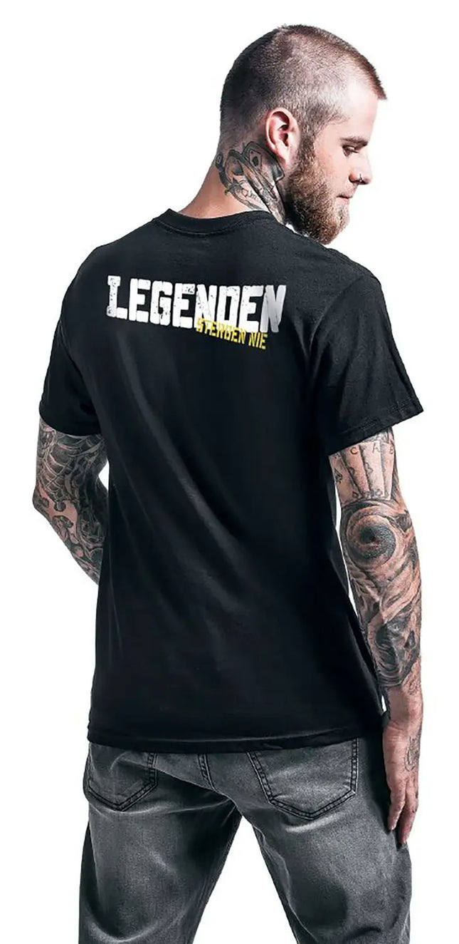 Es Ist Soweit 1 Böhse Onkelz World Tour T-shirt Oversized Y2k Men Women Heavy Metal Band Peripheral Pattern Print Cotton Top Tee