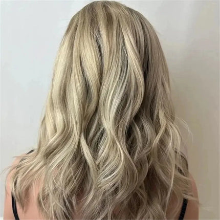 New Loose Wave Shoulder Length Glueless Wigs Synthetic Hair High Quality Natural Preplucked Hairline with Baby Hair Easy To Wear