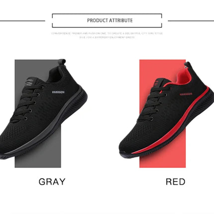 Men Running Spring Autumn Walking Loafers Fashion Casual Sports Shoes Breathable Light Men's Outdoor Shoes Plus Size38-48