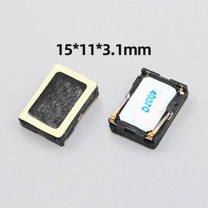 2PCS 15x11x3.5mm  Rectangle MP3 Speaker Tin Foil Loudspeaker Compatible With Sony Huawei Xiaomi Samsung For Tablet Phone