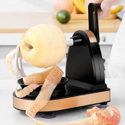 Hand-cranked Apple Pear Peeler Manual Melon Fruit Peeler Potato Automatic Kitchen Multifunctional Cutter Tool With Fruit Divider