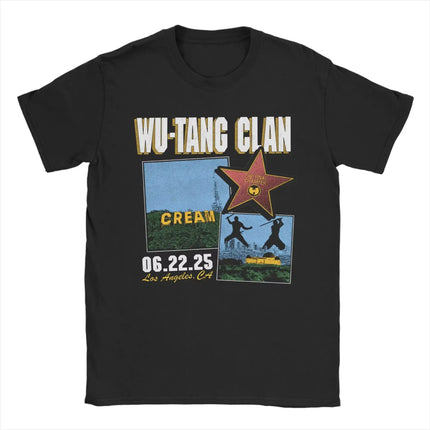 Fashion Hip Pop T Shirts The Final Chamber Wu Clan T-tangs Forever Tour 2025 T-Shirts Punk Casual Sports Clothes Unisex