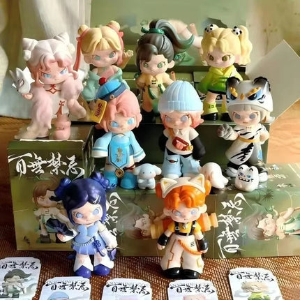 2026 Dora Zorra Anything Goes Vol.5 Series Blind Box Figure Replica Dolls Model Desktop Decoration Girls Birthday Surprise Gifts