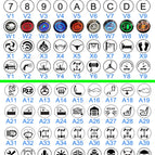 Please Remark Number 2 / 16MM with Socket / Self-reset (Silver)|LED Yellow (Amber)
